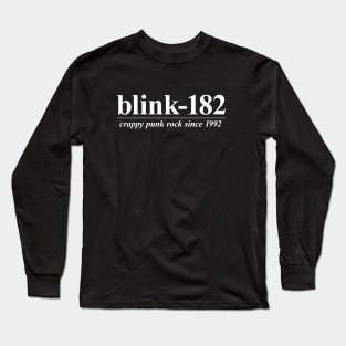 Blink-182 "Crappy Punk Rock" Long Sleeve T-Shirt